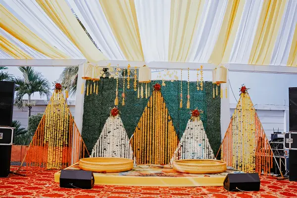 haldi wedding decoration